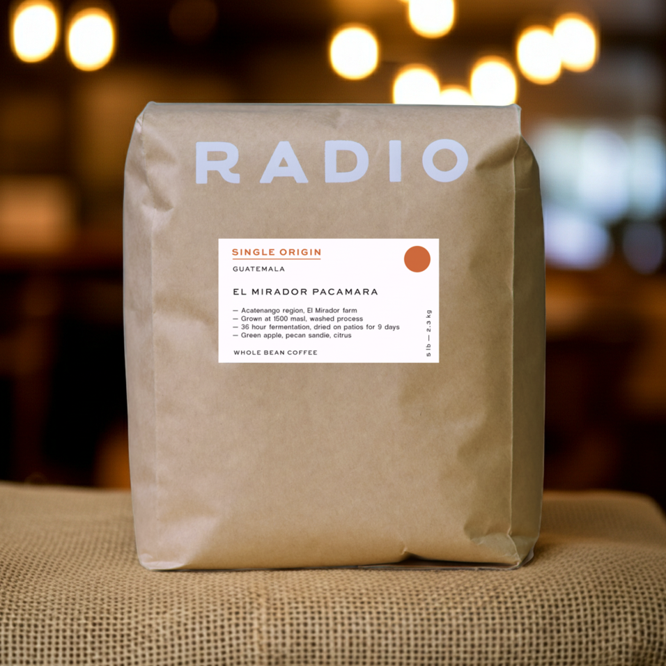 Whole Bean Single Origin Coffee Guatemala Pacamara
