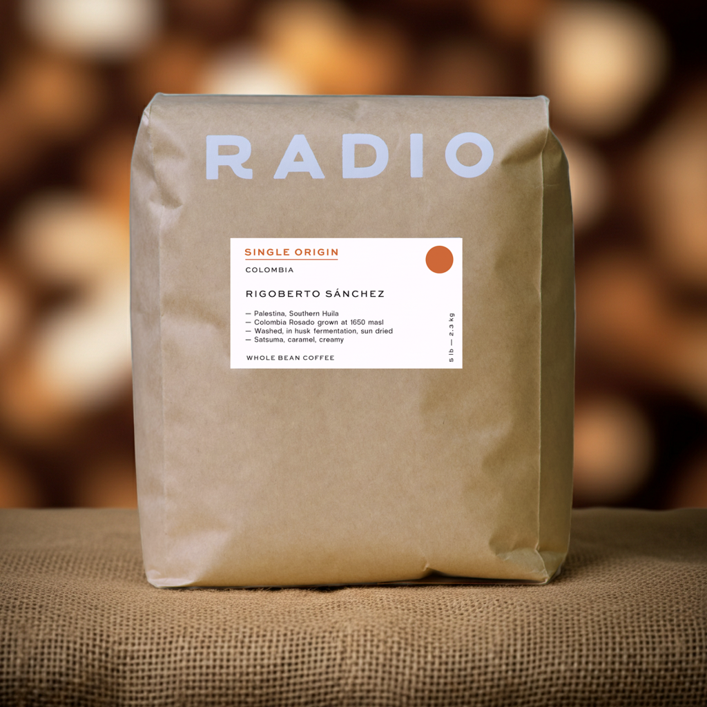 Colombia whole bean coffee single origin