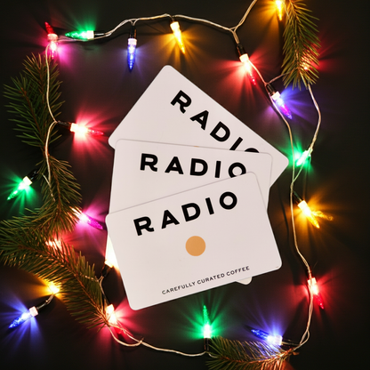 Radio Roasters gift card - For in-store purchases only