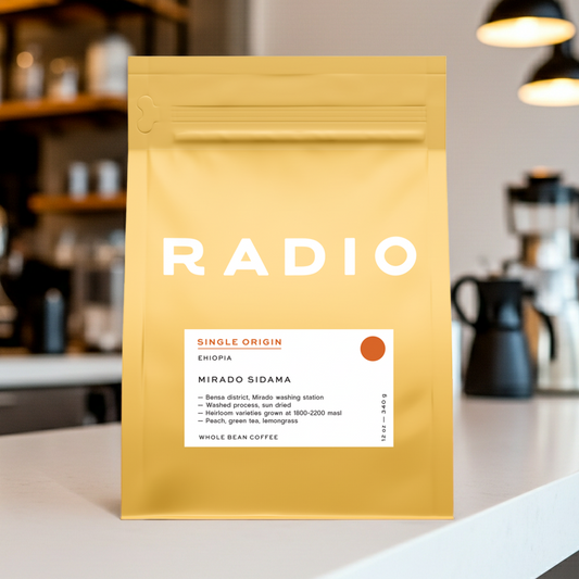 Ethiopia single origin Sidama whole bean coffee