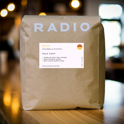 half coffee half decaf