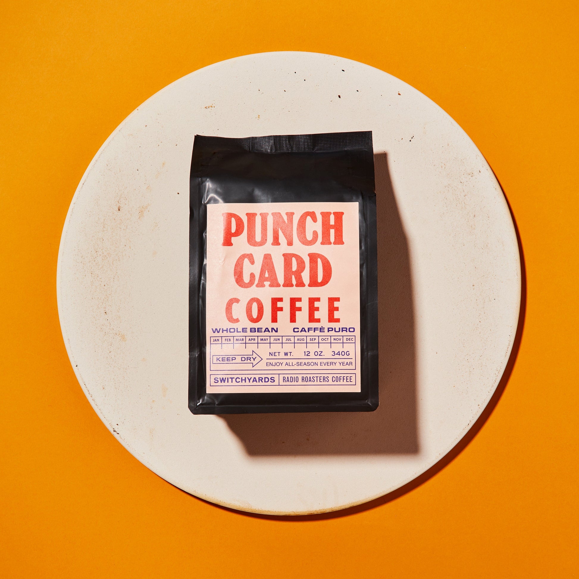 Punch Card Blend Whole Bean Coffee from Radio Roasters Coffee